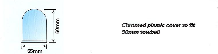 Chromed Towball Cover