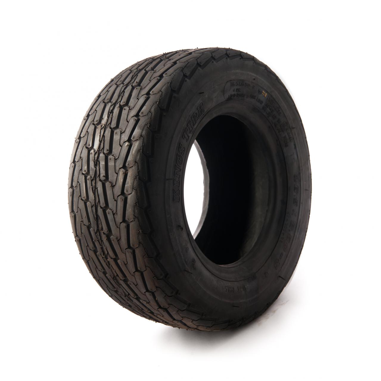 16.5 x 6.5-8, 6 ply tyre