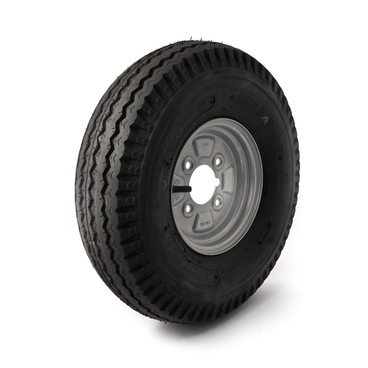 5.00/5.70-8, 4 Stud Wheel Assembly (4