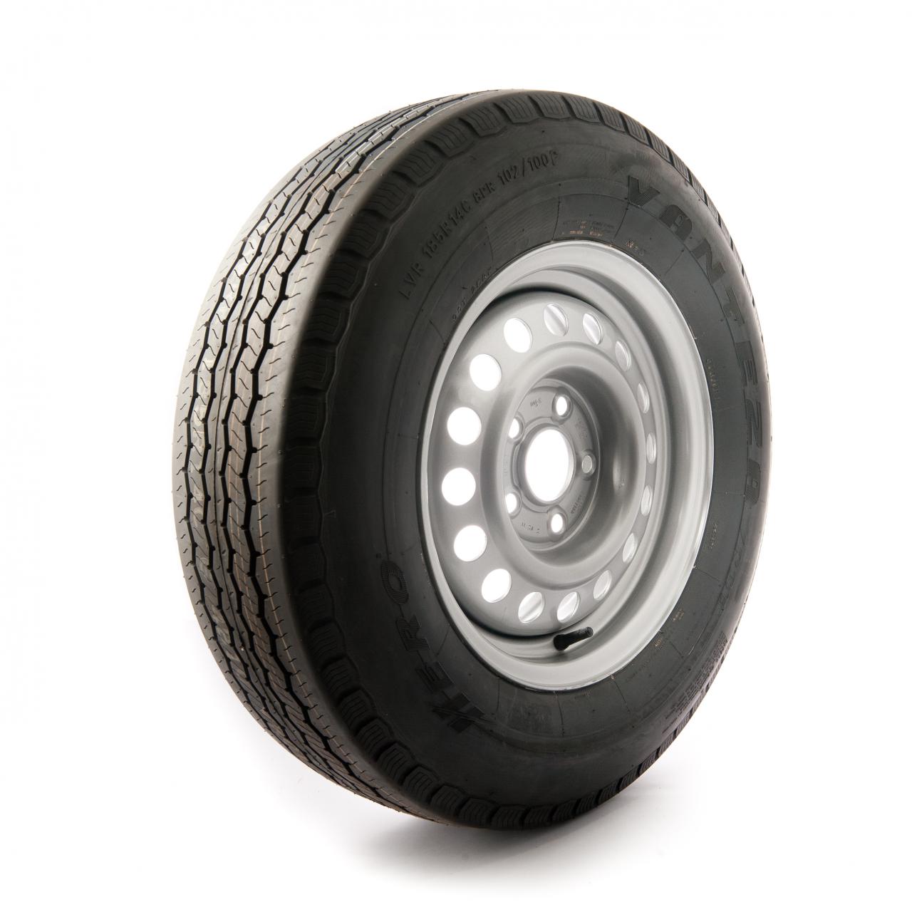 195/70 R14, 5 on 112mm. PCD wheel assembly