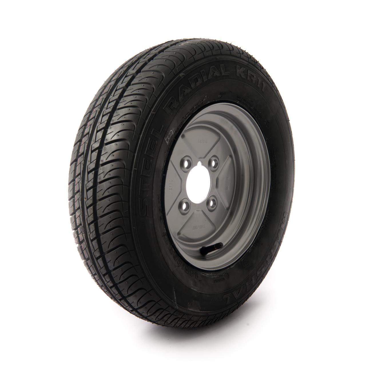 145/80 R10, 4 ply, 4 on 4