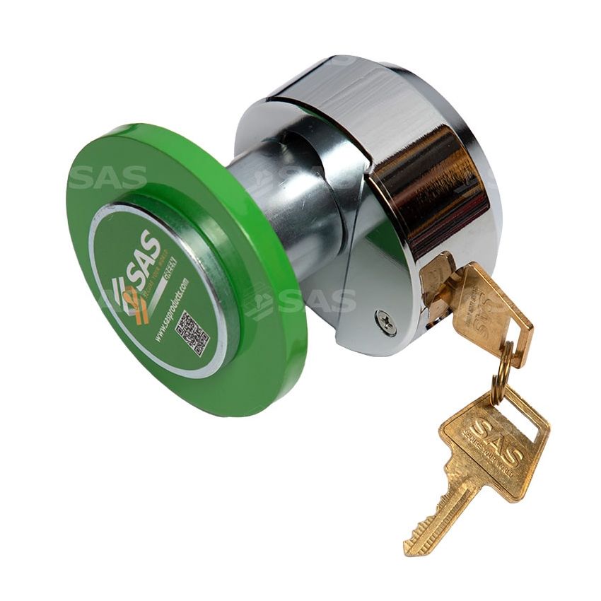 SAS Green iLOCK, Eyelock with Padlock
