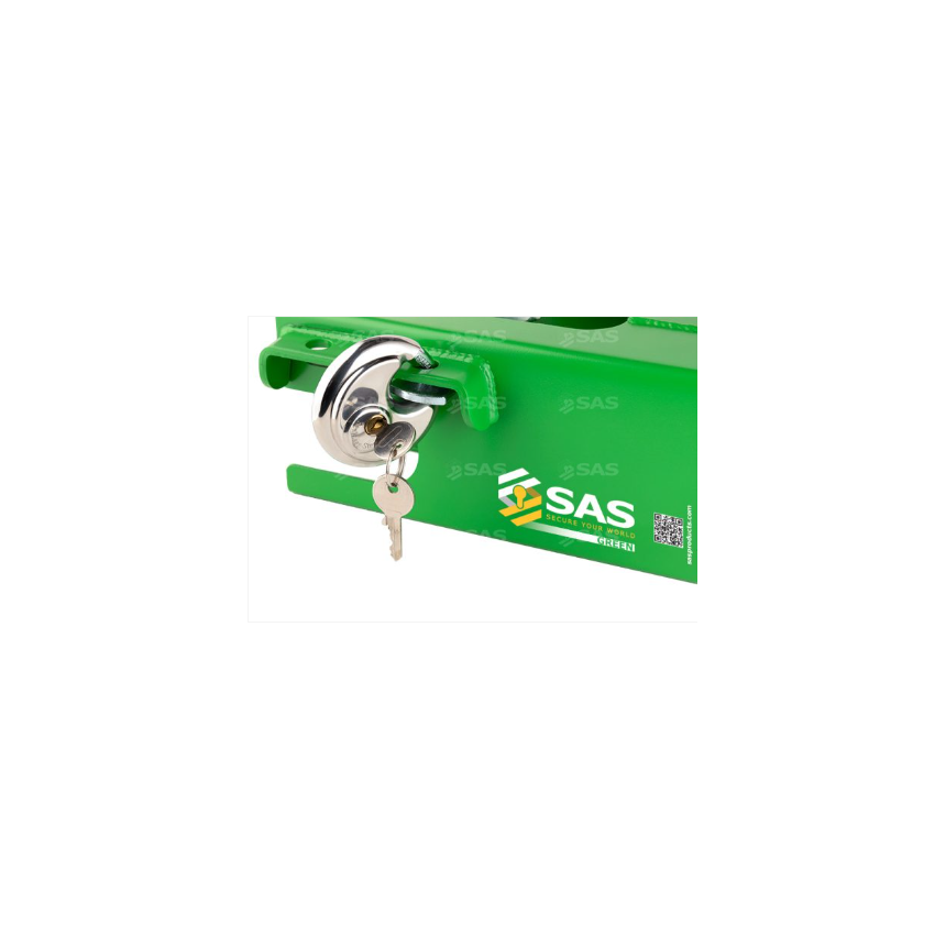 SAS Green Vault Hitchlock, with Padlock