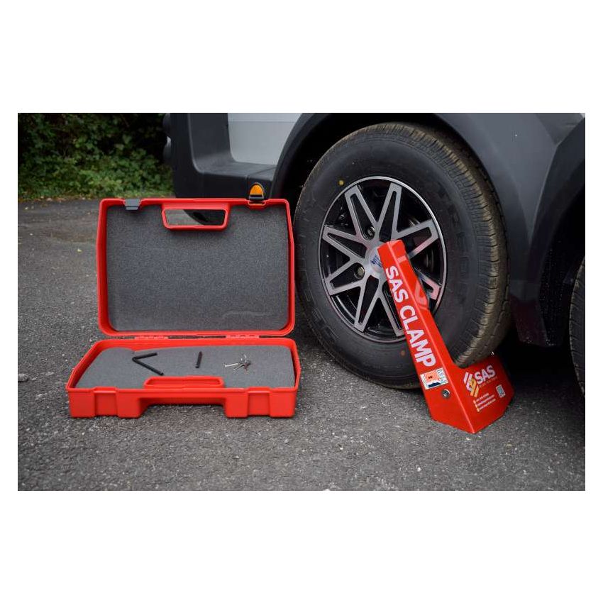 SAS Supaclamp Duo Silver Wheel Clamp