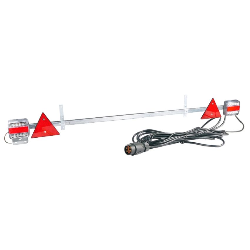 Trailer Light Board 1.1-1.6m Retractable Tube With 10m Cable