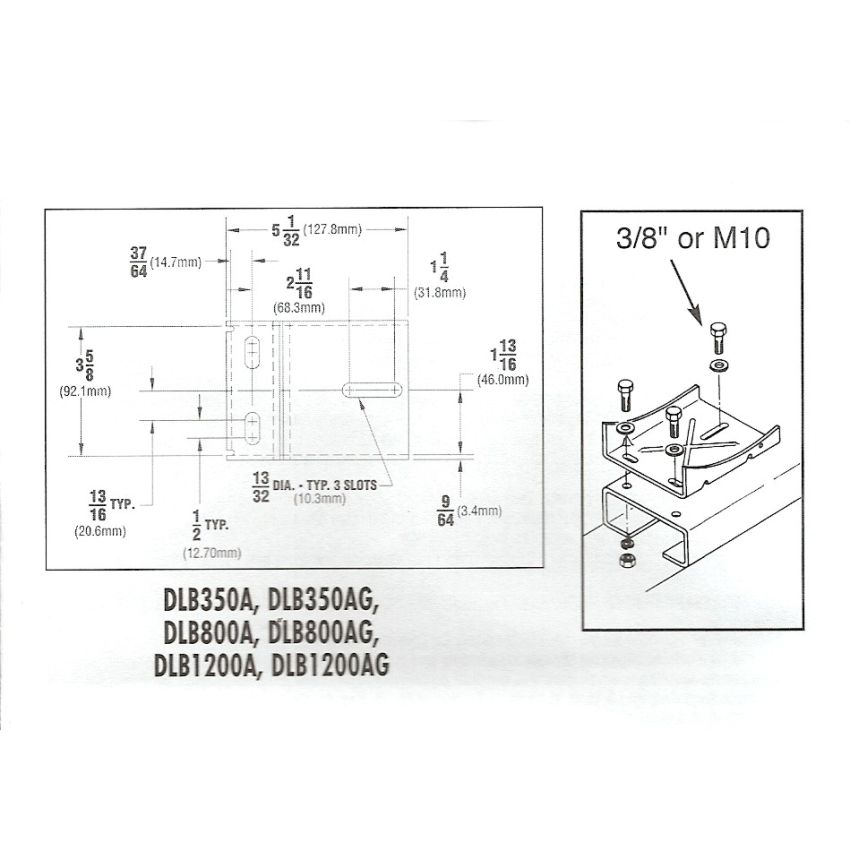 Dutton Lainson B1200 Heavy Duty braked hand winch