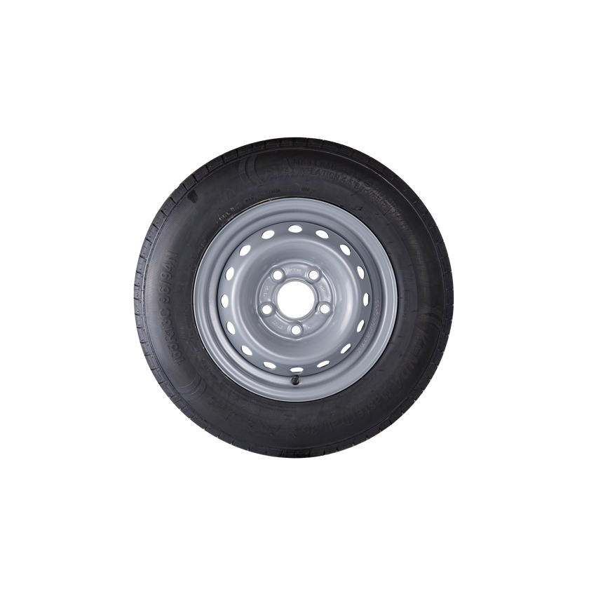 165 R13 C, 4.5 J, 5 studs on 112MM PCD Wheel Assembly