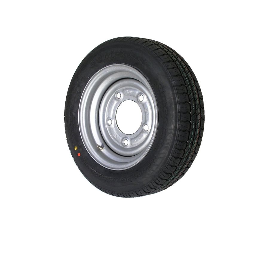 155/70 R12, 5 on 6.5 wheel & tyre assembly-Security