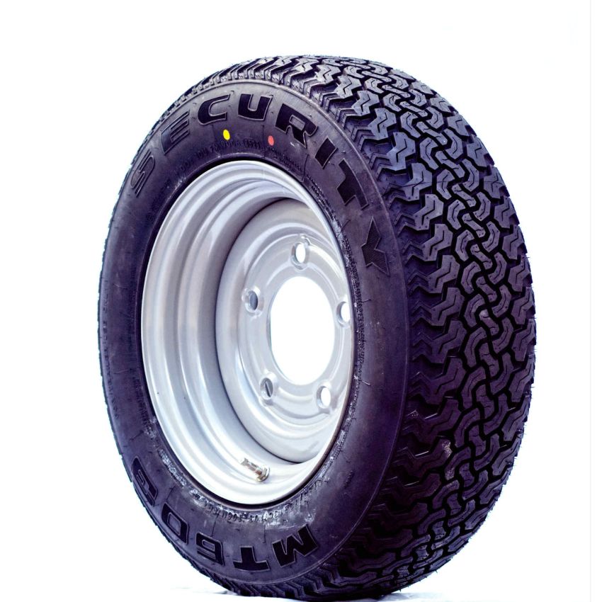 Security-185/70 R13C, 6J Rim with 5/6.5 PCD