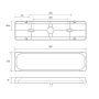 Rear Combination Lamp with Diffused Tail Light (Reverse Version)