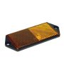 Amber Rectangle Reflector