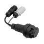 Adaptor Cable 7-Pin 12N & 12S Vehicle To 13 Pin Trailer