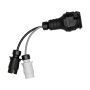 Adaptor Cable 7-Pin 12N & 12S Vehicle To 13 Pin Trailer