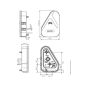 Aspock Earpoint LED Light Cluster LH