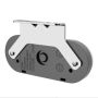 10-30V LED glo clear front marker/reflector