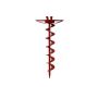 SAS Twin Shackle ScrewIn Security Ground Anchor Auger Style (500mm)