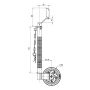 48MM PREMIUM JOCKEY WHEEL RIBBED WITH HD LP WHEEL 