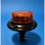 LED Warning Beacon, 12 Pcs 3 Functions(Single  Flashing/Dual Flashing/Rotating), Flexible DIN Base, ECE