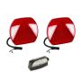 LED Waterproof Rear Light Kit W/ Number Plate Light
