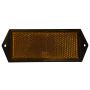 Amber Rectangle Reflector