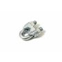 Bulldog crimp for 10mm dia. cable