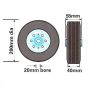 Spare wheel for TT jockey wheels