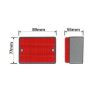 AJBA Rear Fog Lamp Square