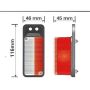 Jokon Front/Rear Marker Light With Bracket