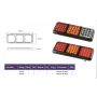 LAP LED, 3-unit, 4-function combo lamp with fog