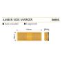 Radex Amber Side Marker Lamp With Bulb