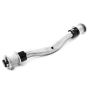 Ribbed roller curved bracket