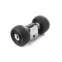 Castor roller assembly