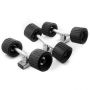 Ribbed roller cradle assembly