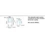 Dixon Bate Extended Height Adjustable Plate