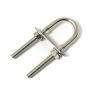 Stainless U bolt assembly, 8mm dia.