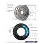 155/80 R13, 4 on 100mm 4 Ply Wheel Assembly