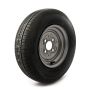 145/80 R10 4 ply, 4 on 100mm. PCD wheel assembly
