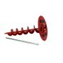 SAS Twin Shackle ScrewIn Security Ground Anchor Auger Style (500mm)