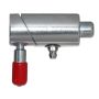 Small Twist bolt zinc plated weld on 53x25x12mm