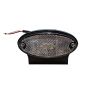 TrailerTek LED Side Marker Light Clear Lens 12-24V 