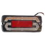 TrailerTek LED Trailer Light, 12/24V, Dynamic Indicator with Screw Base, 4-Function, Left-Hand Light