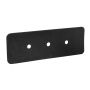TrailerTek LED Truck Light Triple-Square, 4 Functions (Position/Brake/Direction/Reverse) 12-24V