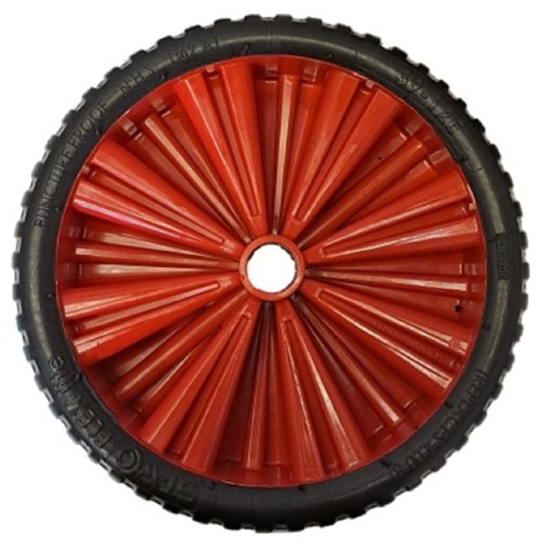39-12E Wheel Barrow Spare Wheel 12mm Bore - Red