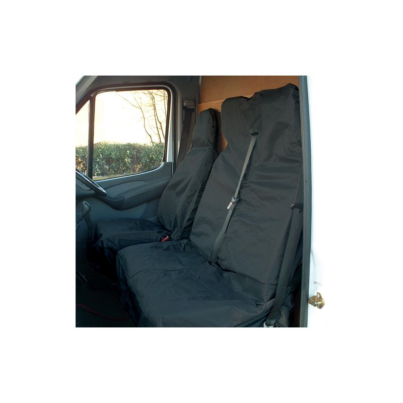 UNIVERSAL COVER SET FOR VAN / PICK-UP SEATS - BLACK