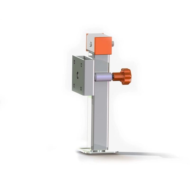 Kartt Side Winding Trailer Jack 415mm - Thin Swing Backplate