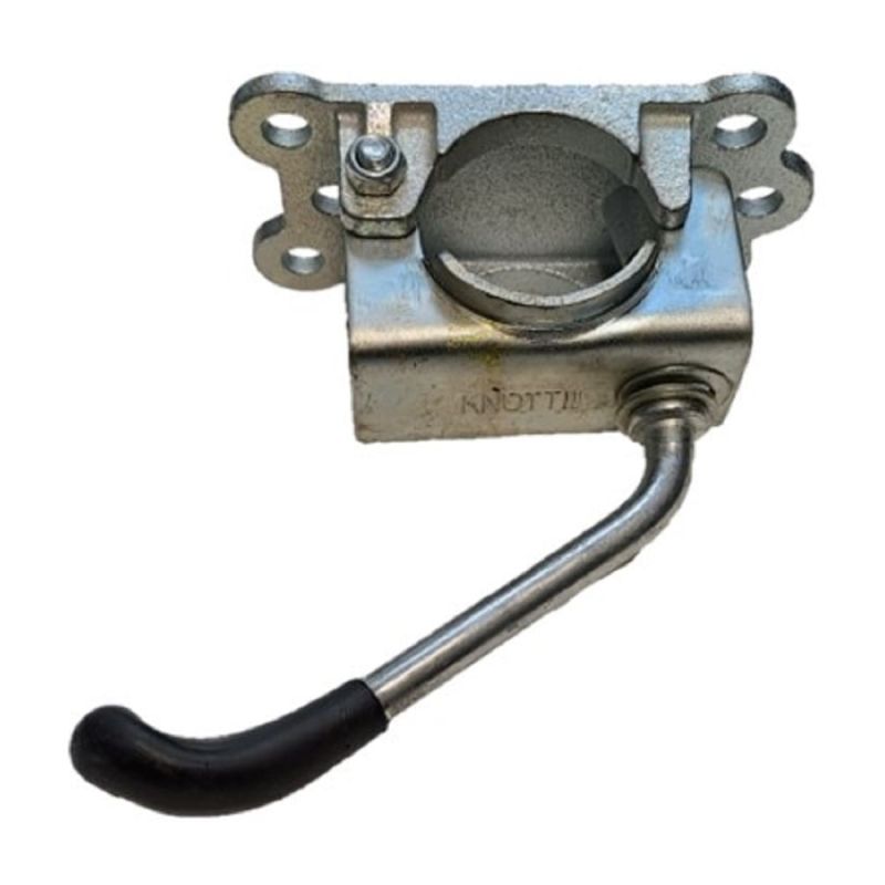 Knott Pressed Steel Split Clamp, 48mm With Cast Mounting Plate