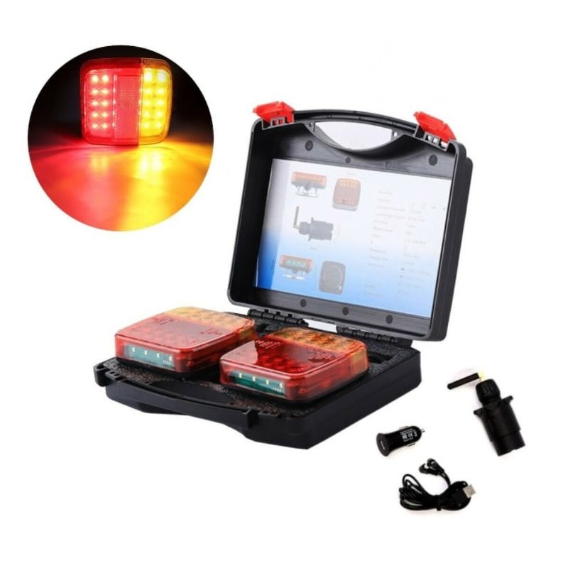 LED Lamp Set 12V/24V 13-Pin Magnetic Wireless Kit