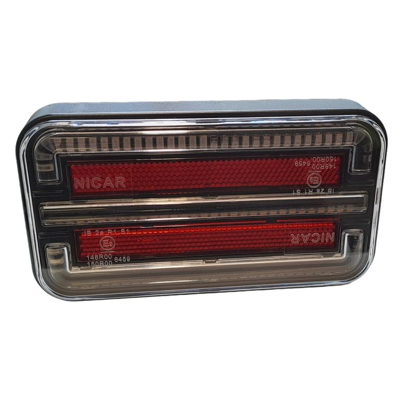 TrailerTek LED Trailer Light LH 12/24v, Screw Base, 4-Functions Including Dynamic Indicator