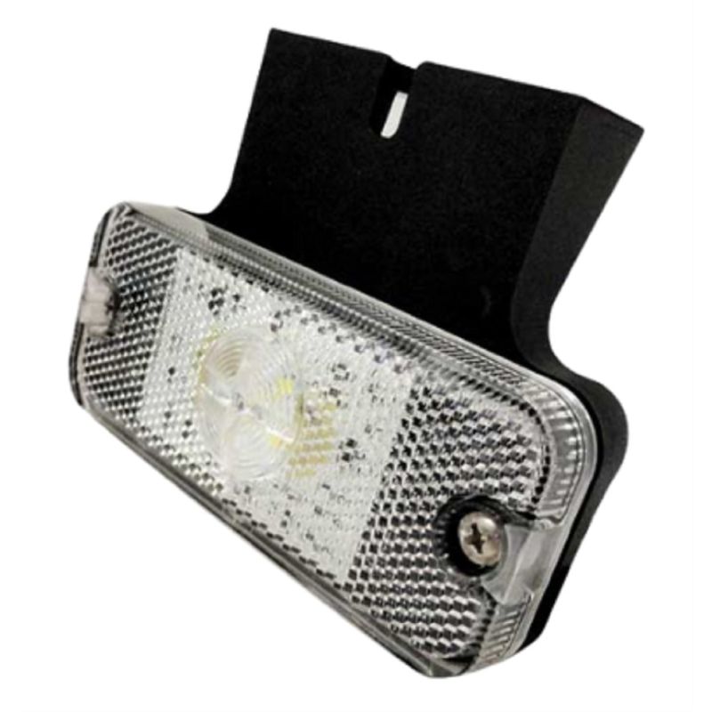 White LED Marker Lamp With Bracket