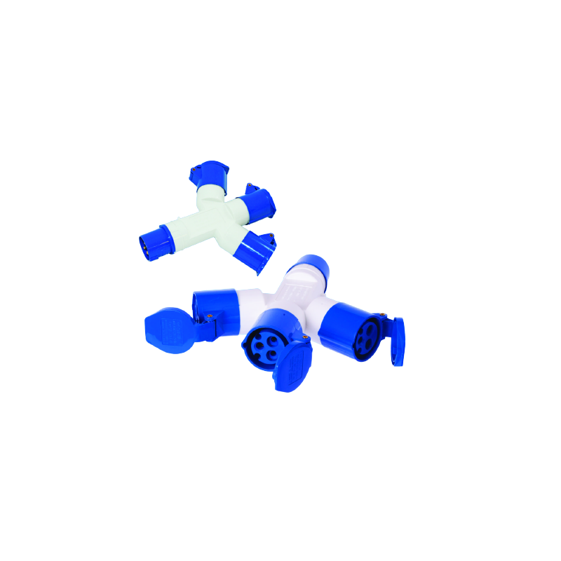 Mains 3 Way Splitter